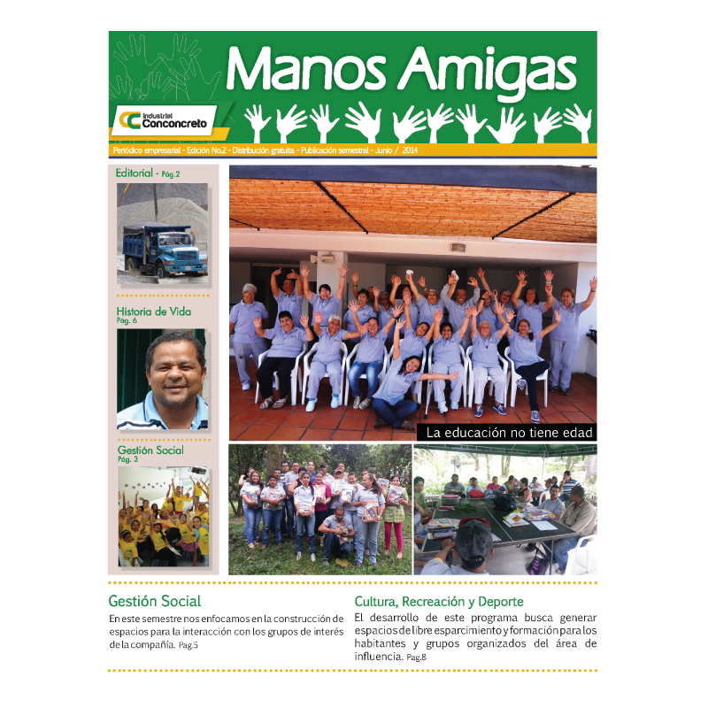Periódico Manos Amigas Nº02 (2014)